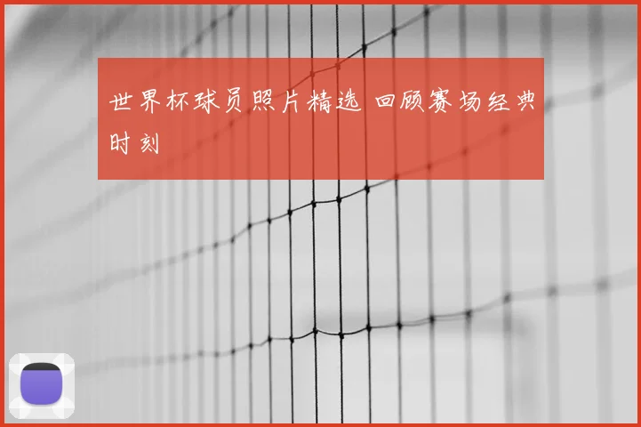 世界杯球员照片精选 回顾赛场经典时刻