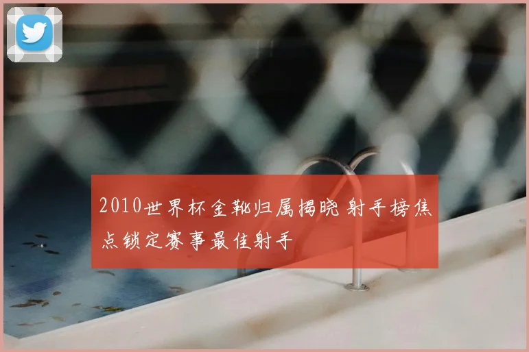 2010世界杯金靴归属揭晓 射手榜焦点锁定赛事最佳射手
