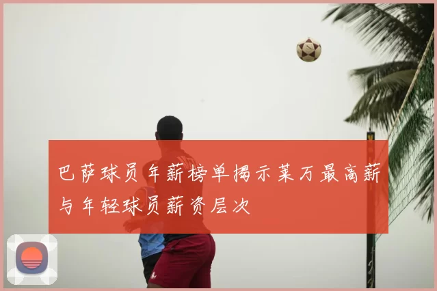 巴萨球员年薪榜单揭示莱万最高薪与年轻球员薪资层次