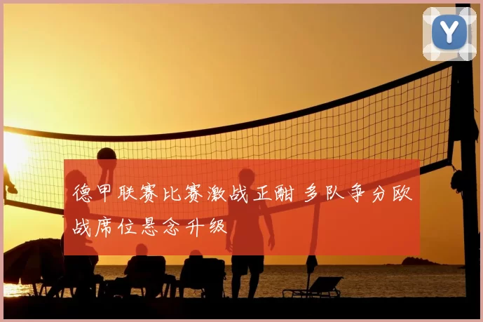 德甲联赛比赛激战正酣 多队争分欧战席位悬念升级